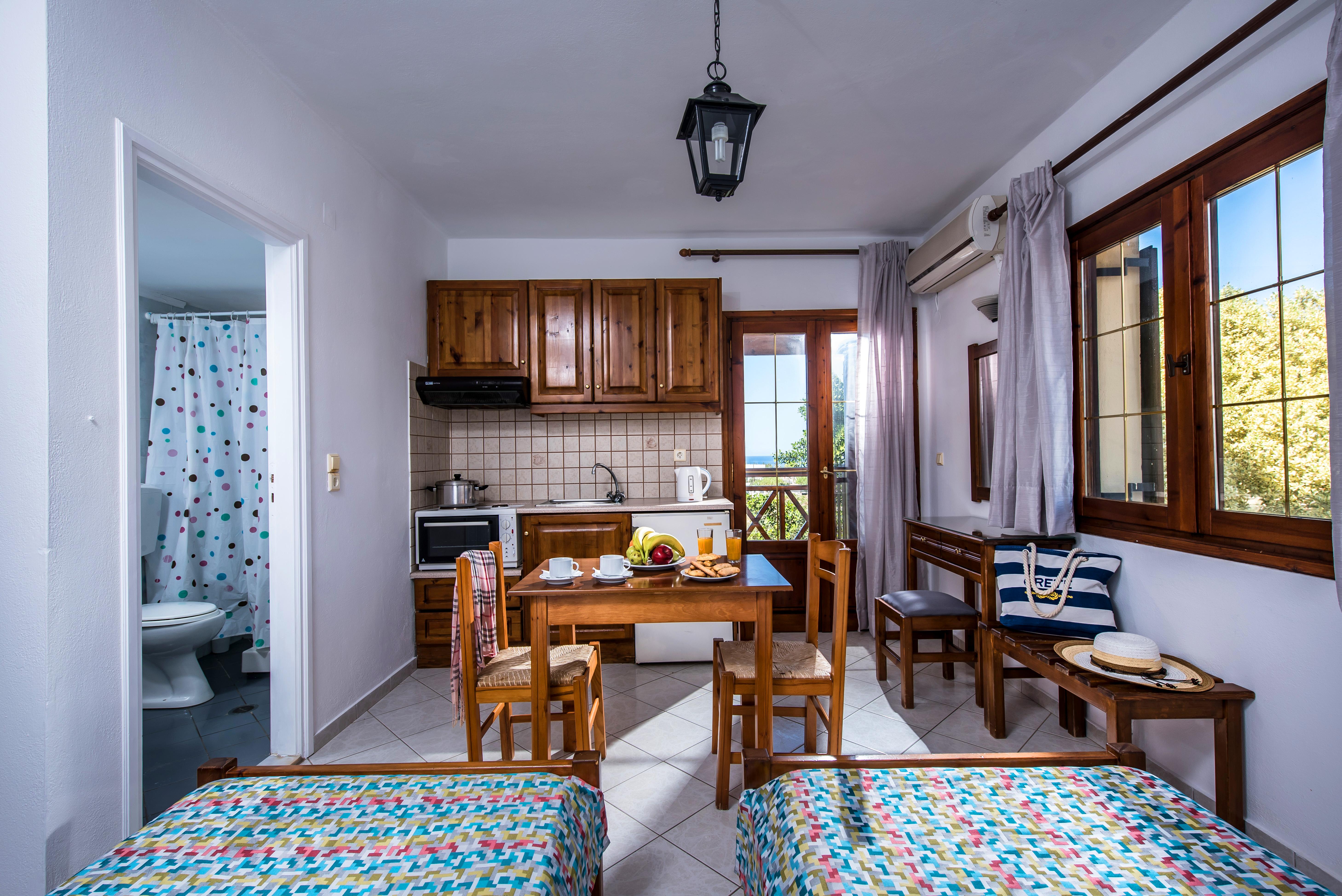 Rena Apartments Goúvai Ngoại thất bức ảnh